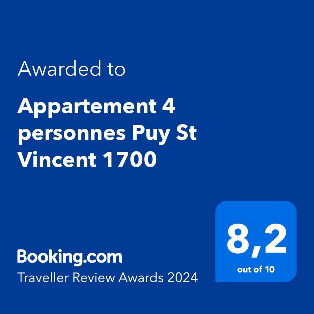 Appartement 4 Personnes Puy St Vincent 1700 Puy-Saint-Vincent Ngoại thất bức ảnh